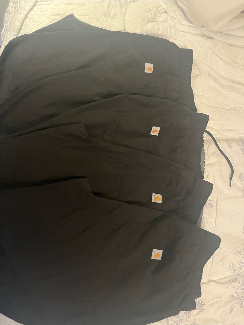 Carhartt Black womens scrub sets
